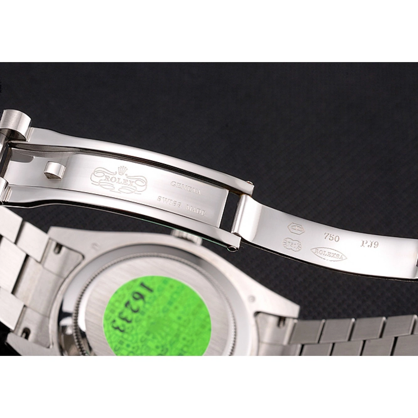 Aaa replica watch 40 Blue Case Ice Bracelet Dial Steel And Stainless Rolex Date Day 0618